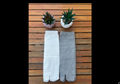 2 Paires de Chaussettes Tabi – Blanc et Gris