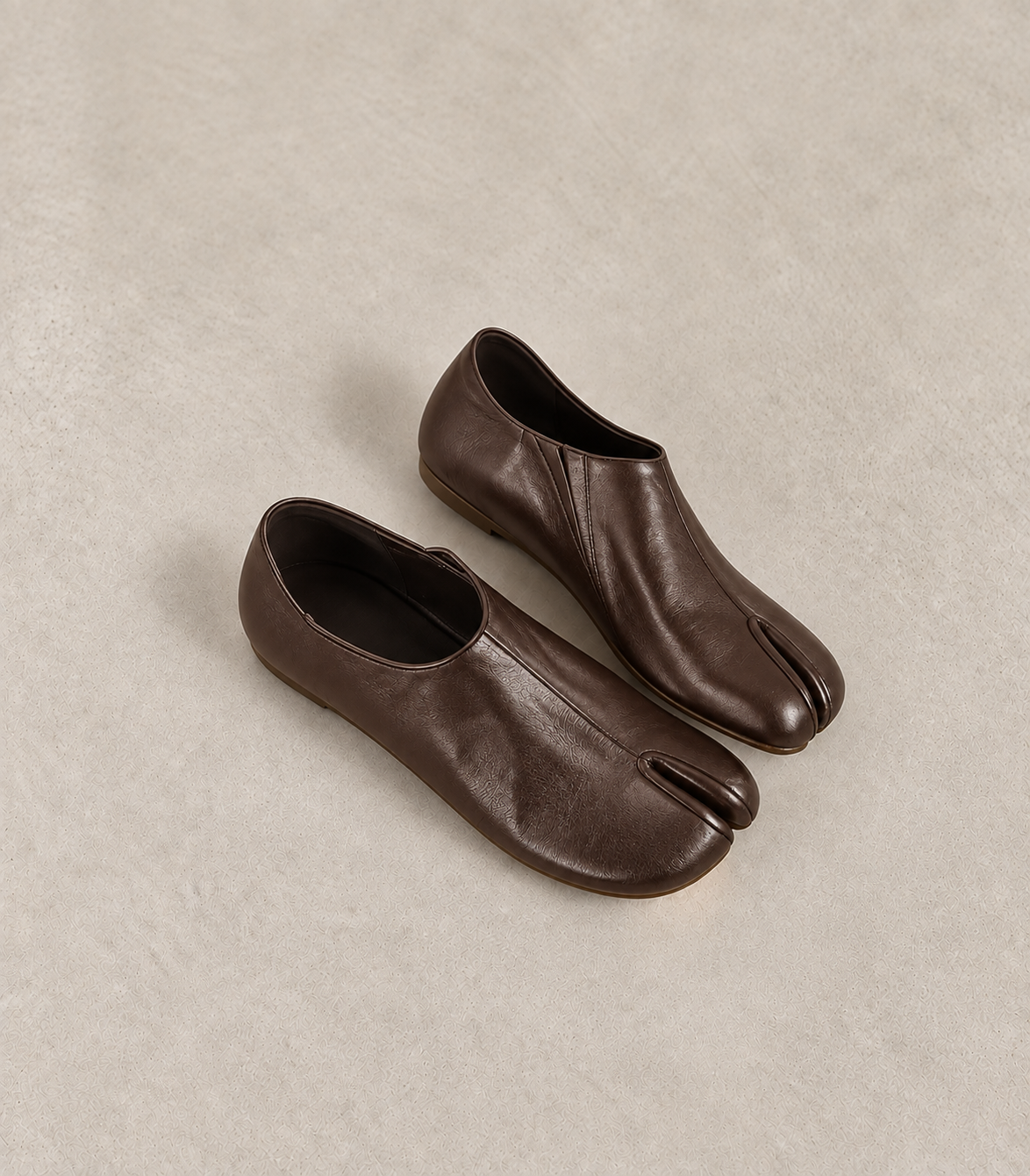 Mules Tabi — Marron