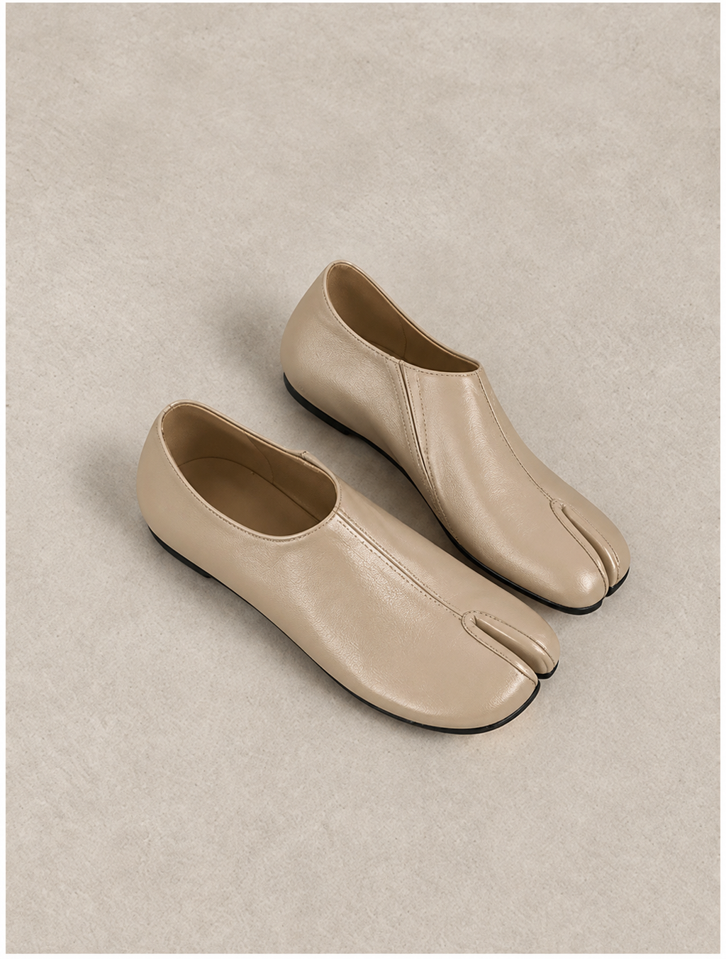 Mules Tabi — Beige