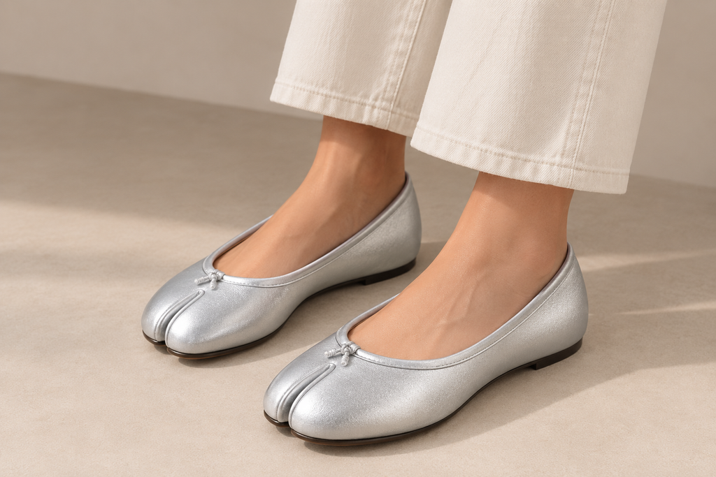 Ballerine Tabi Classique — Argenté