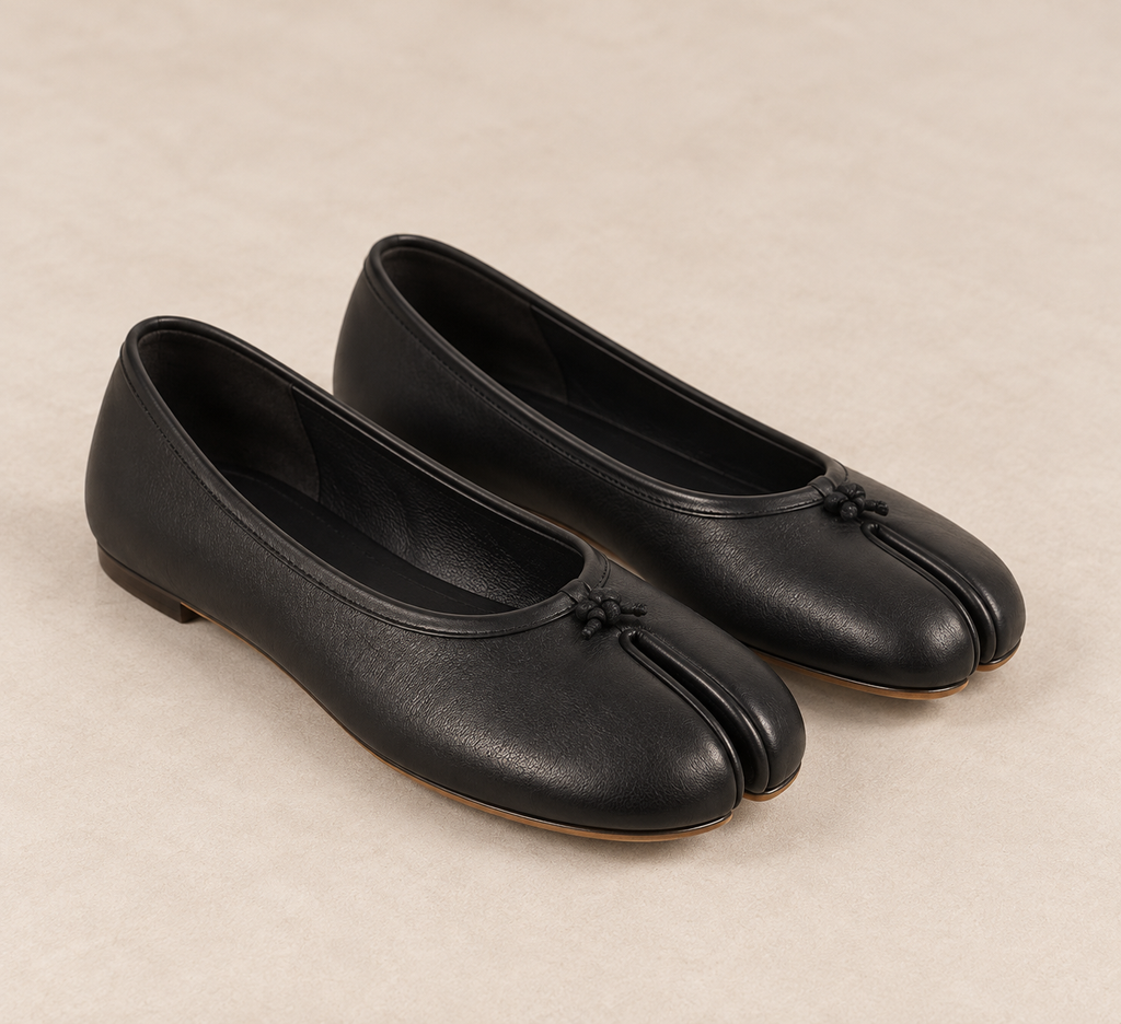 Ballerine Tabi Classique — Noir