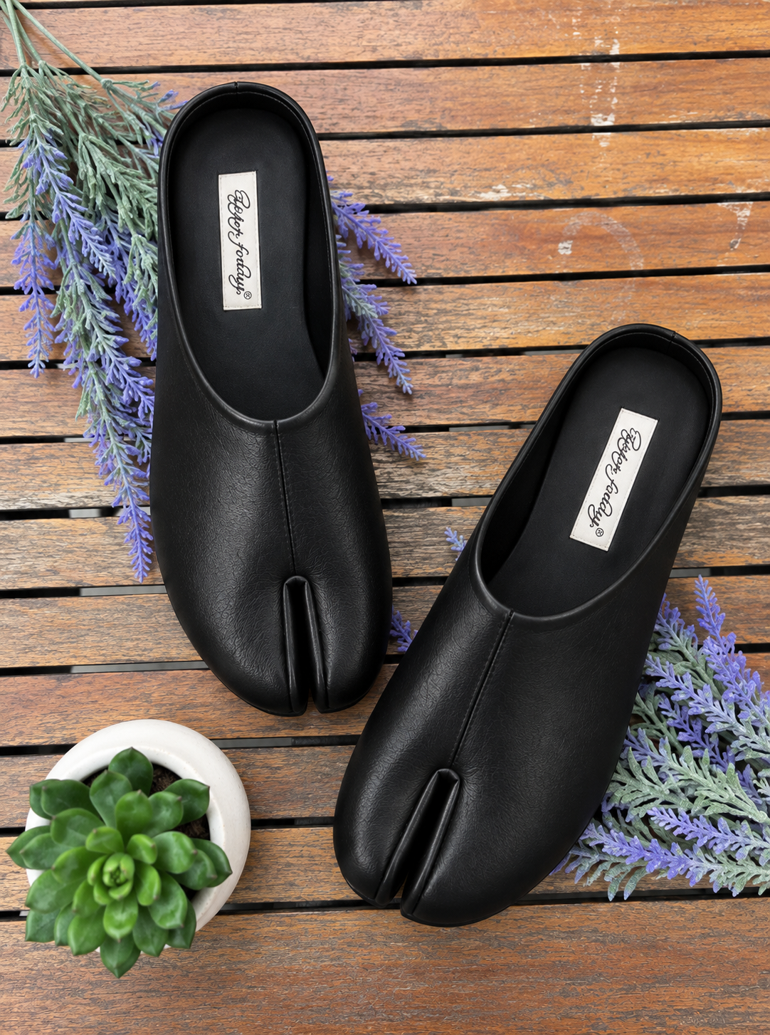 Mules Tabi — Noir