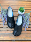 Chaussures Plates Tabi – Noir