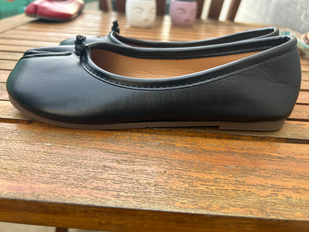 Ballerine Tabi Classique — Noir
