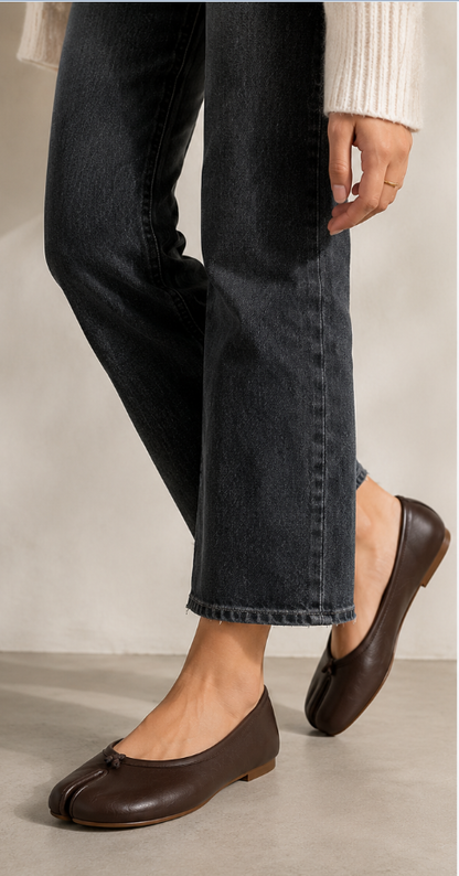 Ballerines Tabi Classiques en cuir