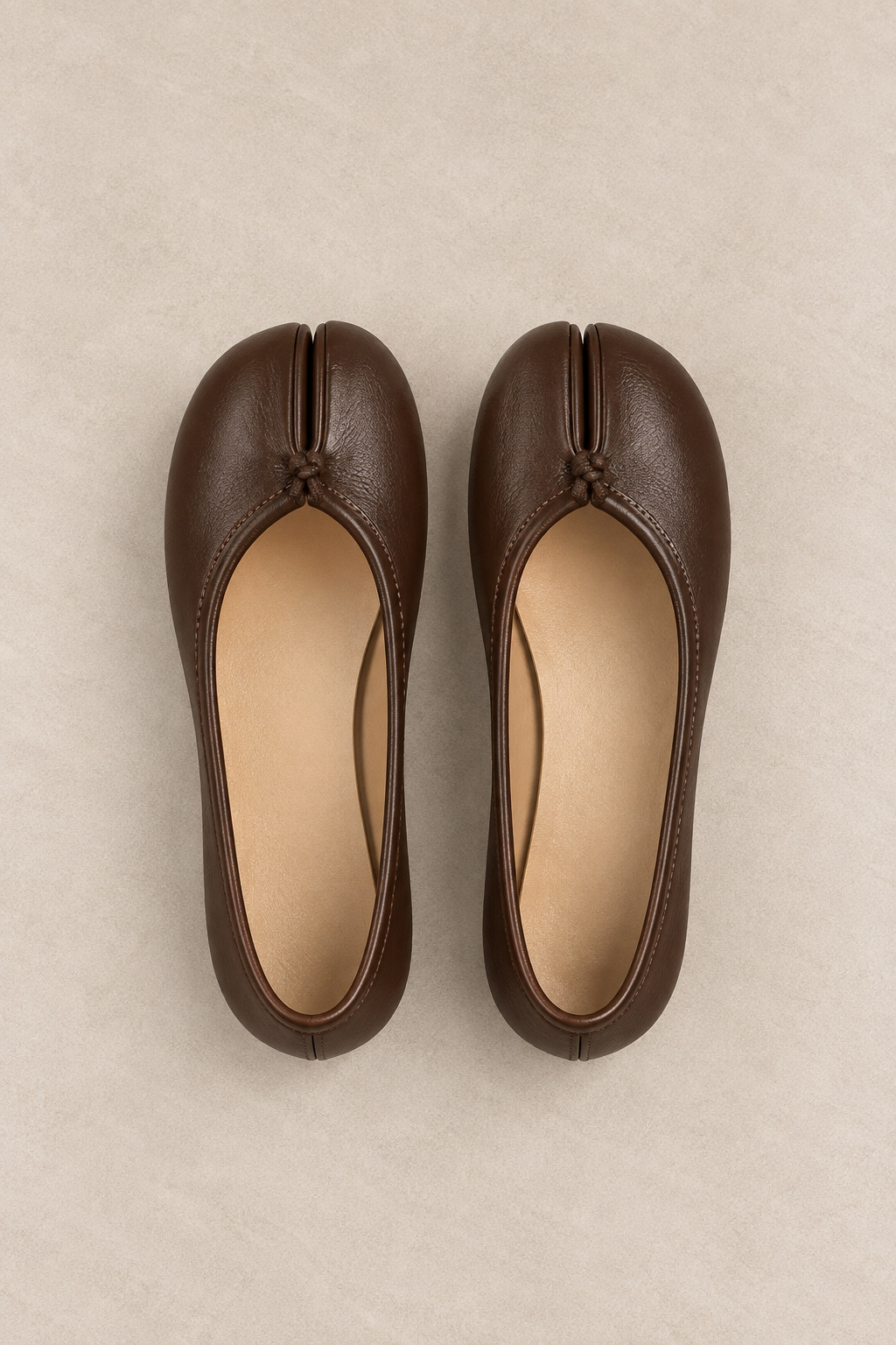 Ballerine Tabi Classique — Marron