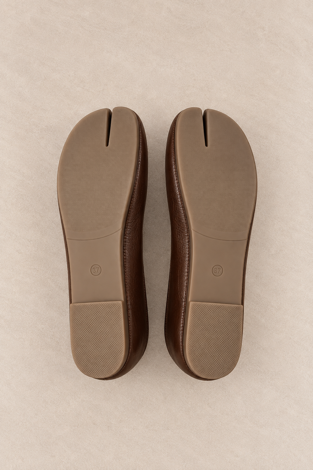 Ballerine Tabi Classique — Marron