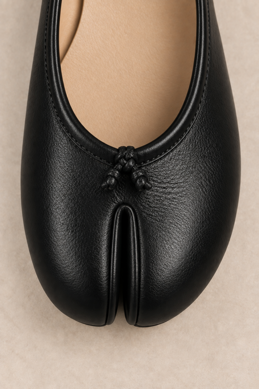 Ballerine Tabi Classique — Noir