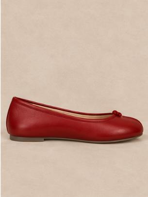 Ballerine Tabi Classique — Rouge