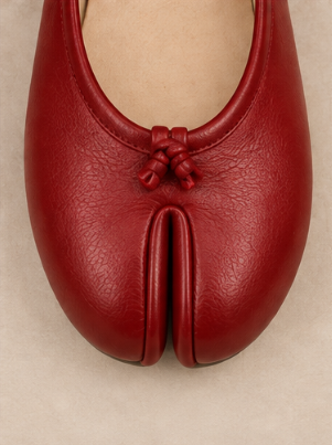 Ballerine Tabi Classique — Rouge