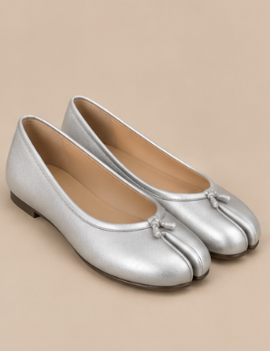 Ballerine Tabi Classique — Argenté