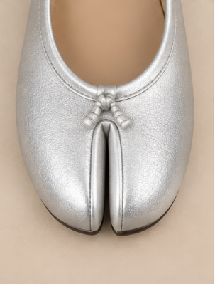 Ballerine Tabi Classique — Argenté