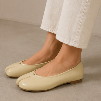Ballerines Tabi Classiques en cuir