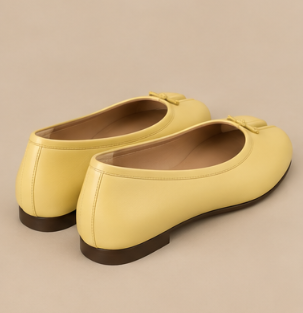 Ballerine Tabi Classique — Jaune