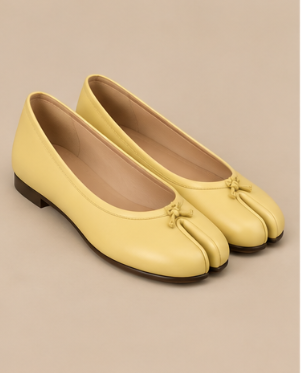 Ballerine Tabi Classique — Jaune