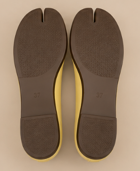 Ballerine Tabi Classique — Jaune