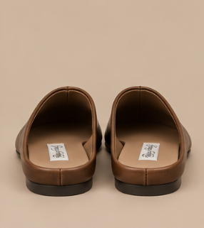 Mules Tabi — Marron