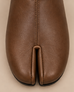 Mules Tabi — Marron