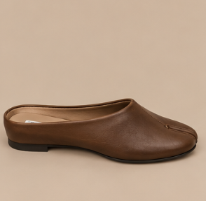 Mules Tabi — Marron