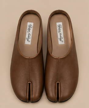 Mules Tabi — Marron