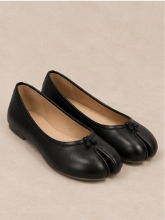 Ballerine Tabi Classique — Noir