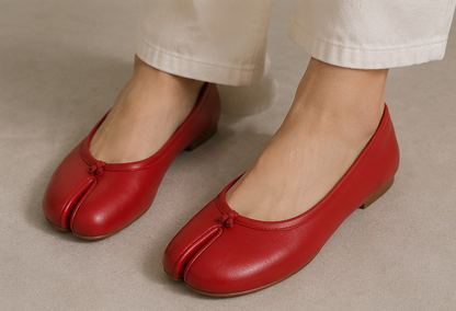 Ballerines Tabi Classiques en cuir